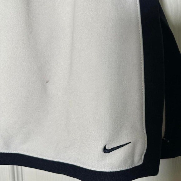 Nike Dri-Fit White & Black Tennis Skort Women's Medium Athletic Golf Skirt thumbnail 4