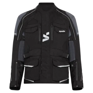Spada City Nav Ce Motorcycle Motorbike Textile Jacket Black