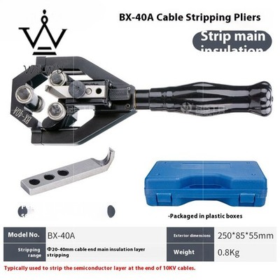 BX-40A Semiconductor Layer Insulation Wire Stripper High Voltage Cable Peeler