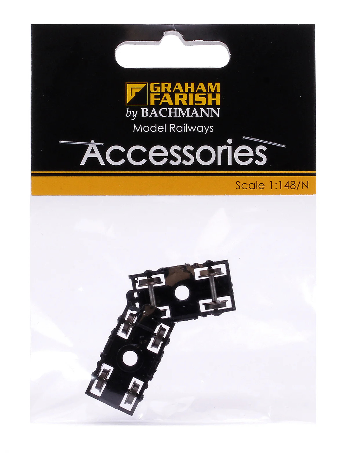 Graham Farish 379-442 BR Commonwealth Coach Bogies (x2)