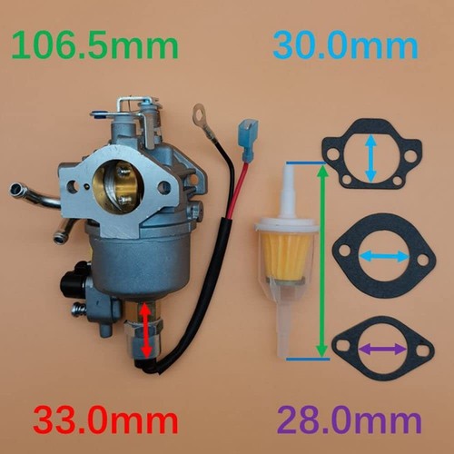4000 Watt 146-0881 Generator Carburetor Kit For Cummins Onan QG 4000 4KYFA- 6747P