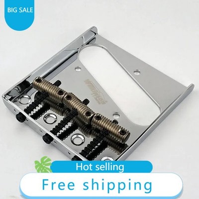 Wilkinson WOT01T Guitar Bridge Chrome Silver 3 Saddle Bridge