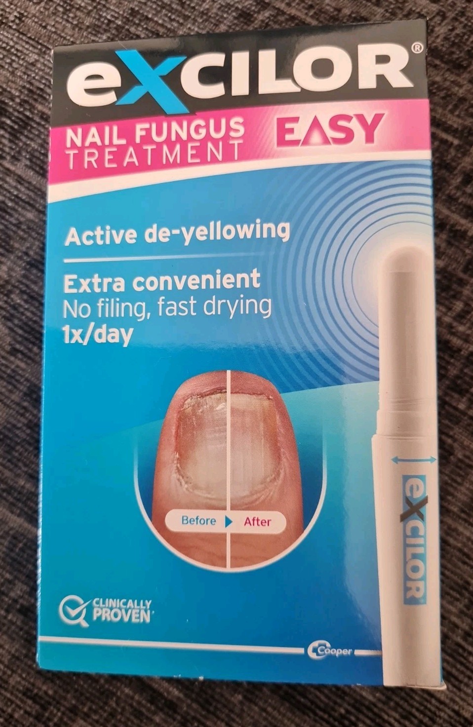 EXCILOR NAIL FUNGUS TREATMENT easy precision pen  up to 400 Applications (571)