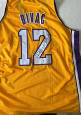 Los Angeles Lakers Vlade Divac Autographed Custom Lakers Jersey JSA