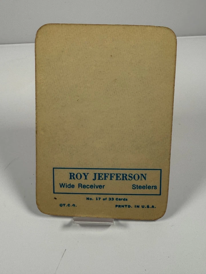 1970 Topps Super Glossy - Roy Jefferson #17 - Image 2 of 2