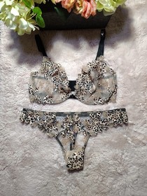 Victoria's Secret Bra And Panty Set 32DD/M