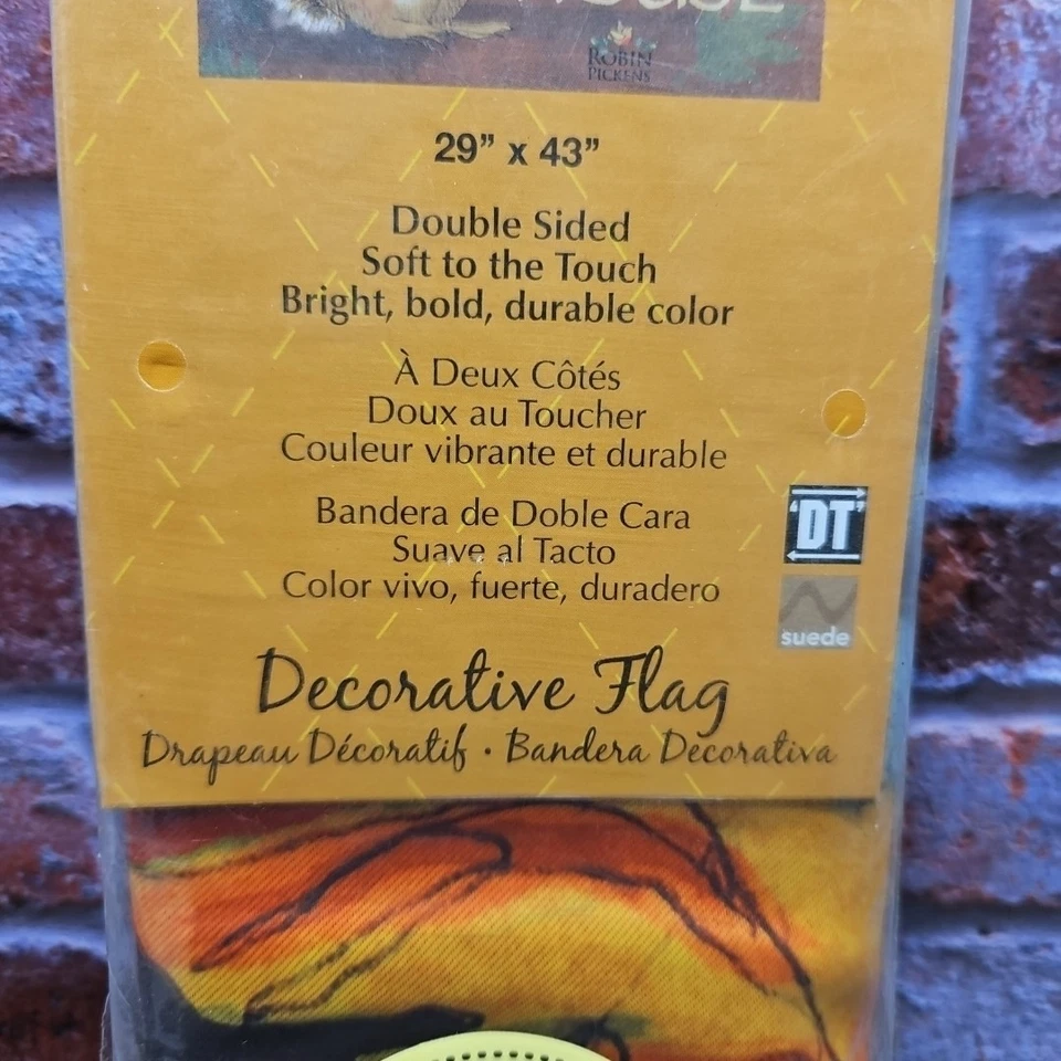 NIP, Evergreen, 29"x43", Decorative House Flags, Thanksgiving - Image 4 of 4