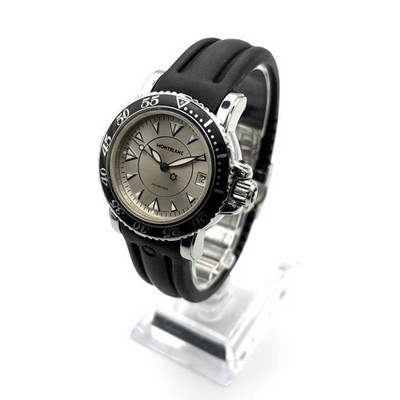 Montblanc Oh Finished Working Item Diver 7036 Stylish men's watch with a premium