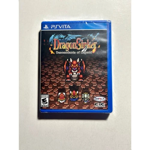 Dragon Sinker (PS Vita PlayStation Vita)Brand New🔥No Rips no Tears
