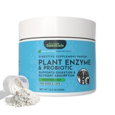 Animal Essentials Plant Enzyme Probiotics - Digestive Enzymes for Dogs Cats...
