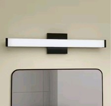 Vanity Bathroom Light Bar 30 Inch LED Dimmable Light Modern Design- Black
