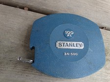Stanley 100' Tape Measure Mod. 34-500 Steel Tape made in USA