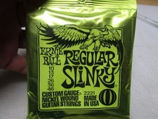 Ernie Ball 2221 Nickel Regular Slinky Electric Guitar Strings NEW SEALED PACK