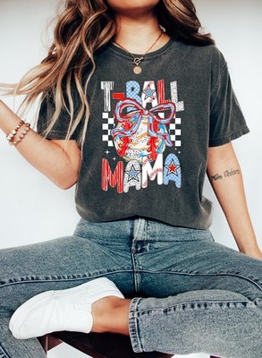 Baseball Mom Sports Comfort Tee Game Day Fan Shirt