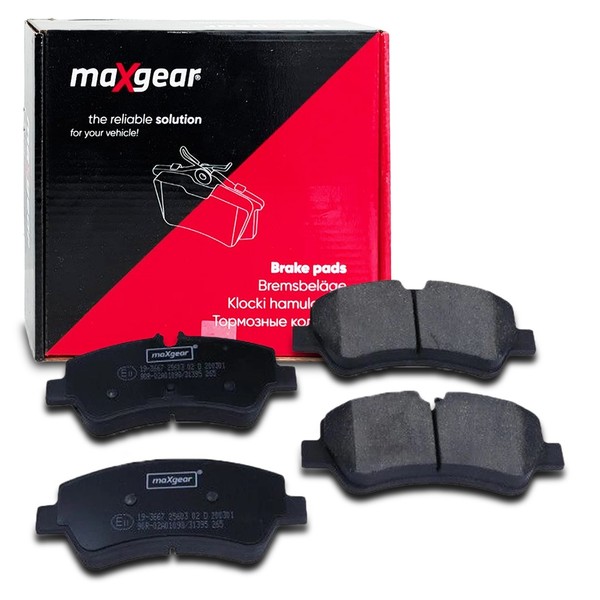 Maxgear BremsbelÄGe Bremsbelagsatz Hinten Vorne FüR Ford Transit Custom V362-image
