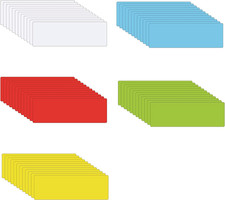 Dry Erase Magnetic Labels 1X3,Pack of 60 ,Write on Magnets Sticker,Real Waterpr