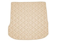 Matelassé Cuir artificiel BEIGE Tapis coffre pour Mazda CX-9 2006-2015
