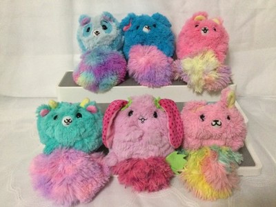 Pikmi pops scented flips reversible multicolored plushes by Moose, lot of 6