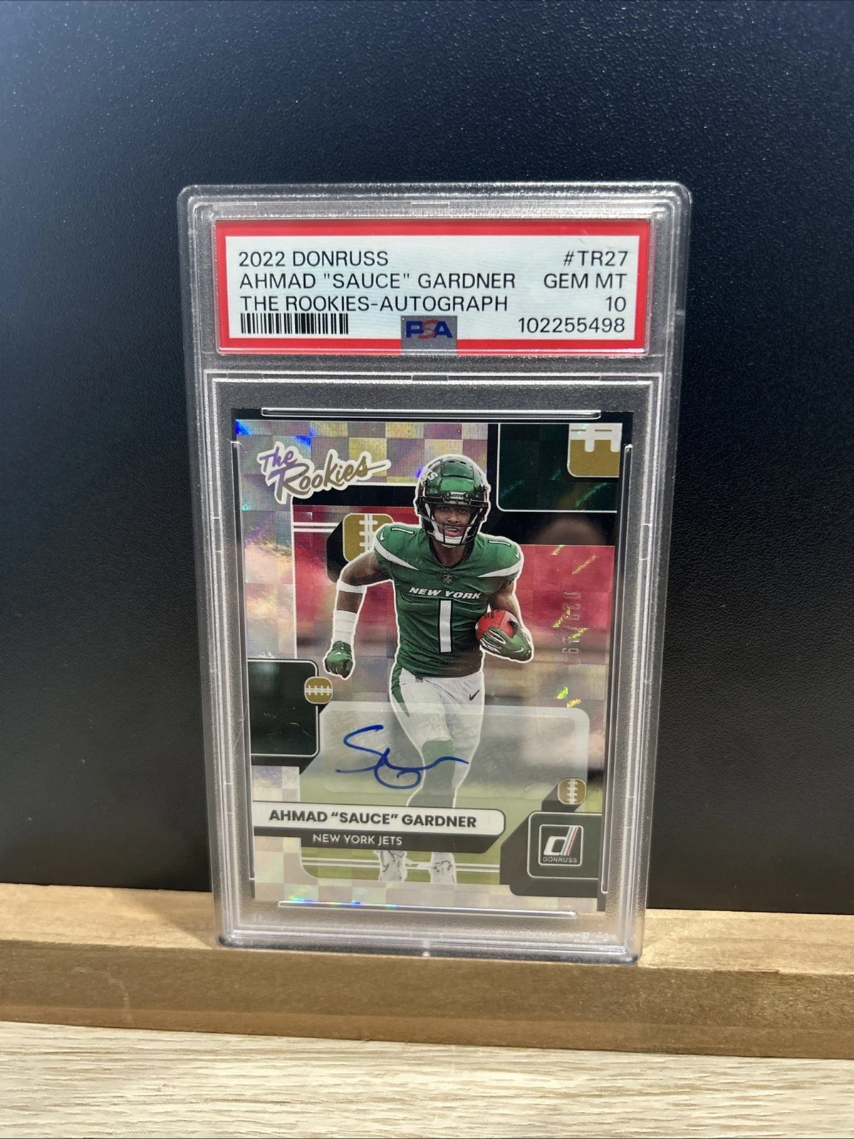 Sauce Gardner Panini Donruss the Rookies #TR27 Autograph