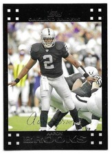 AARON BROOKS 2007 TOPPS CARD NEAR MINT+ CONDITION