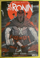 NECA TMNT Last Ronin Lost Years Nightwatcher Casey Jones Figure - Small Tear