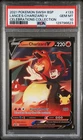2021 POKEMON SWSH BLACK STAR PROMO #133 LANCE'S CHARIZARD V PSA 10
