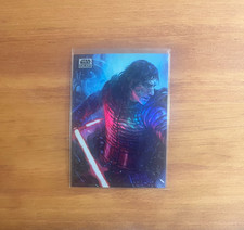 2024 Topps Chrome Star Wars Galaxy - Refractor - 71 The Duel: Kylo Ren