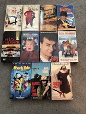 Great Lot Of 11 VHS Tapes Vintage Tim Allen, Tom Hanks And More 