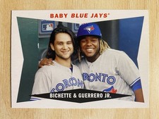 2020 Topps Archives - 1960 Combo Cards #60CC-GB Bo Bichette & Vladimir Guerrero