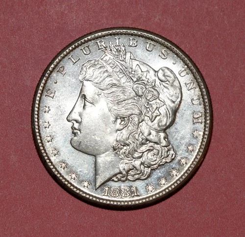 1881 S Morgan Silver Dollar - Proof like