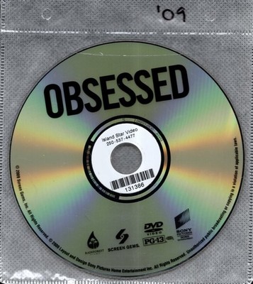 Obsessed (2009) DVD  *DISC ONLY* = REGION 1 - Idris Elba