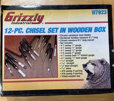 Grizzly Industrial Tool 12 Piece Carving Chisel Set H7923