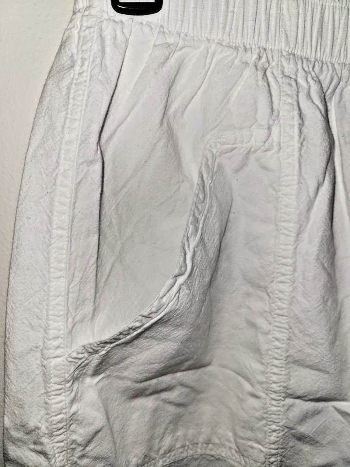 Шорты повседневные Cabin Creek легкие белые эластичные на талии женские средние - Изображение 4 из 4