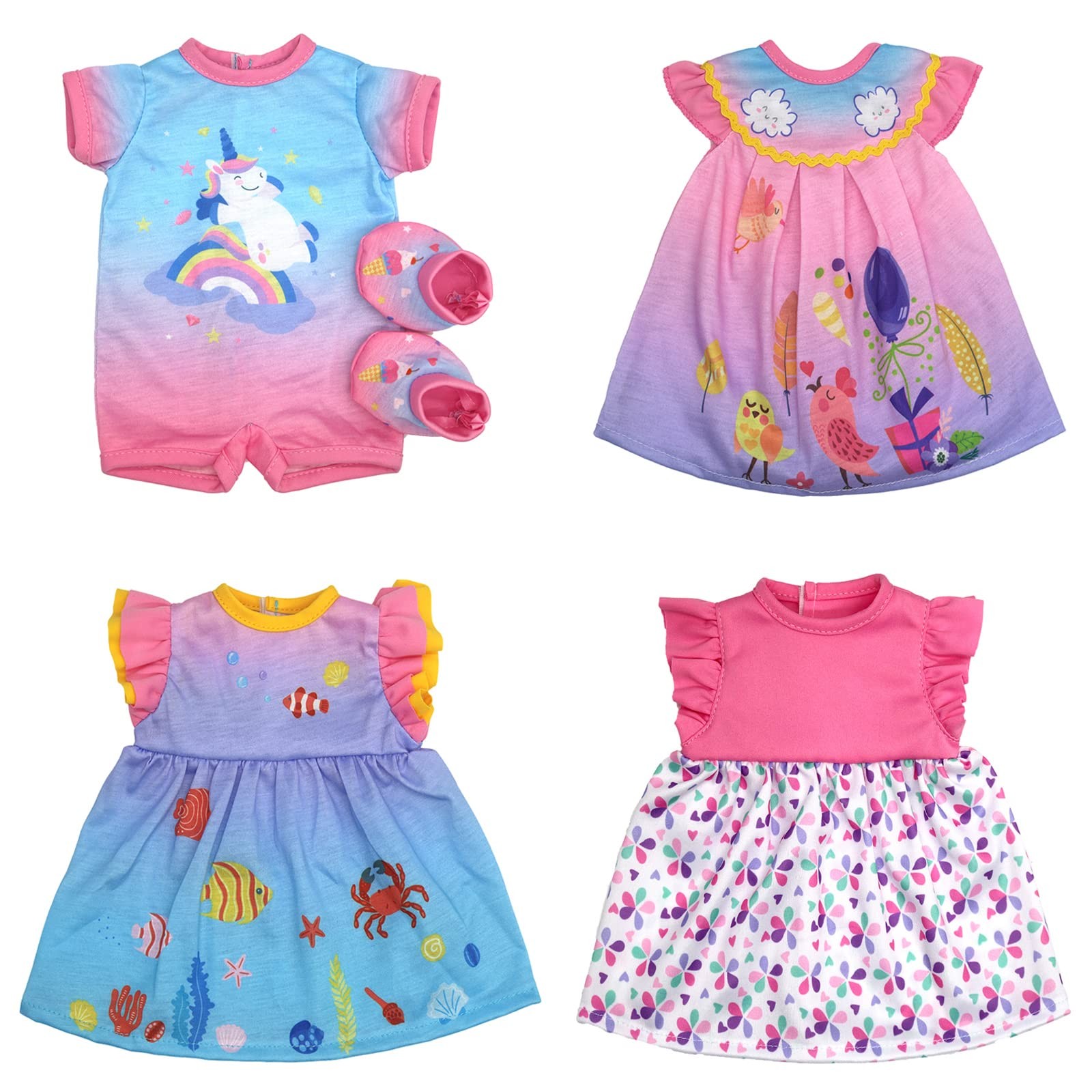 For 13-16 Inch Dolls, Dress For 13-16 Inches Dolls