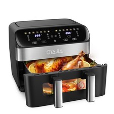 10L Doppel Heißluftfritteuse XXL Dual Air Fr...
