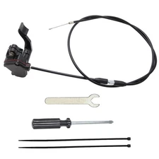 7/8" 22mm Thumb Throttle Cable Handle Assembly 50cc 70cc 90cc 110cc 125cc 150...