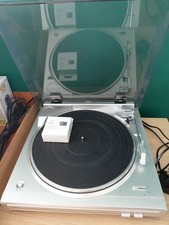 Denon DP-29F Silver Fully Automatic Turntable System With Brand New Needle