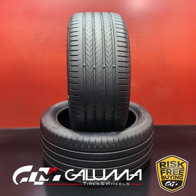 Set of 2 Tires LikeNEW Continental EcoContact 6Q MO XL 285/40/20 285/40R20 97719