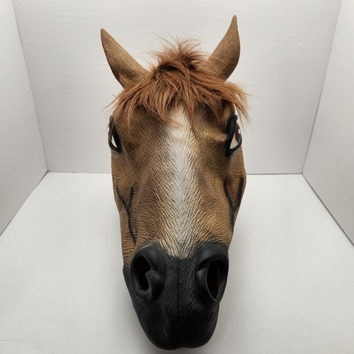 A Latex Novelty Horse, Zebra, & Unicorn Mask Walk Into A Bar Bundle (3 Masks) - Picture 7 of 24