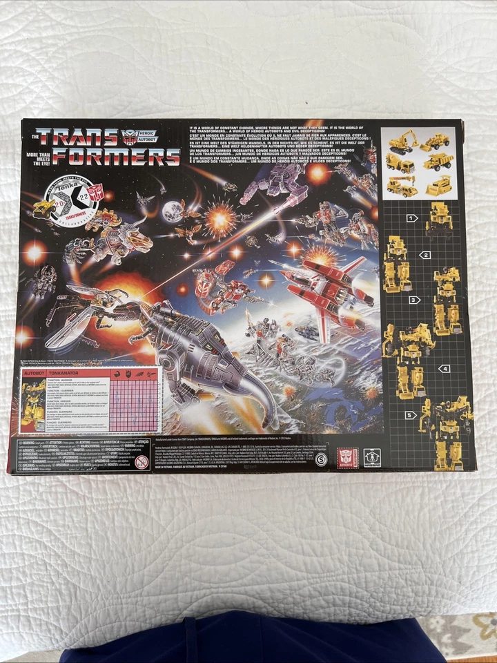 Transformers Hasbro Heroic Autobot Warrior Tonkanator (G1 Devastator) NEW SEALED - Image 3 of 4