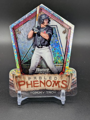 #ad #ad Tommy Troy 2024 Bowman#x27;s Best Fabled Phenoms Mini Diamond Refractor #FP 8 $4.95