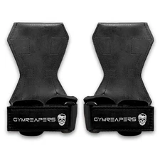 Weight Lifting Grips (Pair) for Heavy Powerlifting, Deadlifts, Rows, Pull Ups...