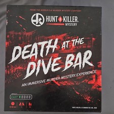 Death at the Dive Bar Mystery Game Unsolved Case Files Murder Solving