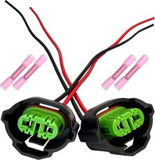 H11/H8/H9 880/881/890 Female Headlight Fog Light Wiring Harness Adapter   4" Pi