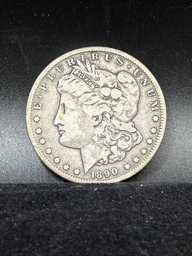 1890-CC Morgan Silver Dollar US Coin A8