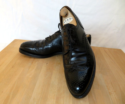 Ed Eduard Meier Budapester Full Brogue Schwarz Gr. 11 B / 45 B Peduform Altieri
