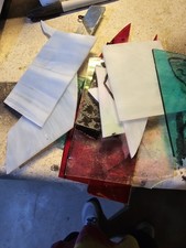 11 Pounds of Assorted Mosaic-Stained Glass Scrap