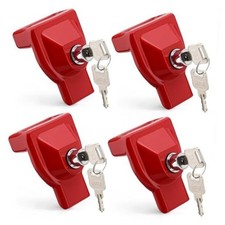 Glad Hand Lock Without Keyed Alike Cast Iron Air Brake Lock for Semi 4 Pack
