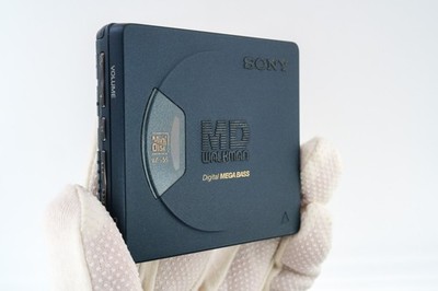 Sony MZ-E55 MD Minidisc Walkman (Midnight Blue/Black) [26503