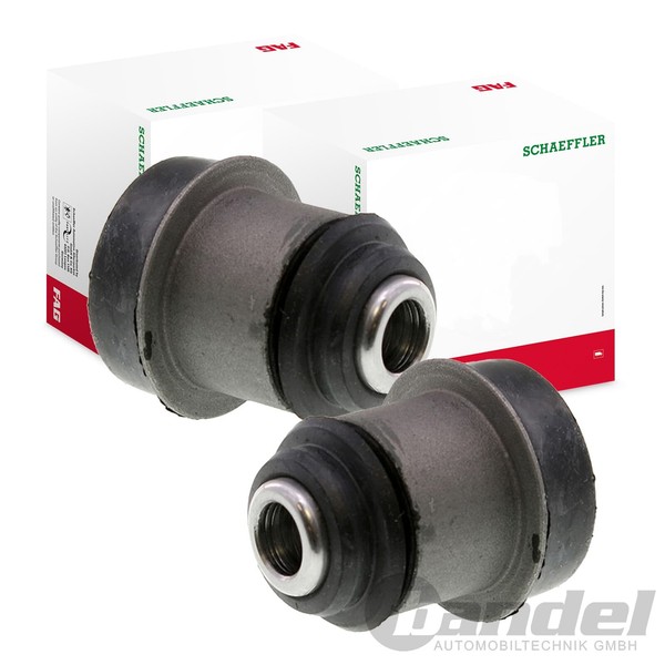 2X Schaeffler FAG Querlenkerlager Buchse Vorne Oben AußEn Passend FüR Nissan PRI-image